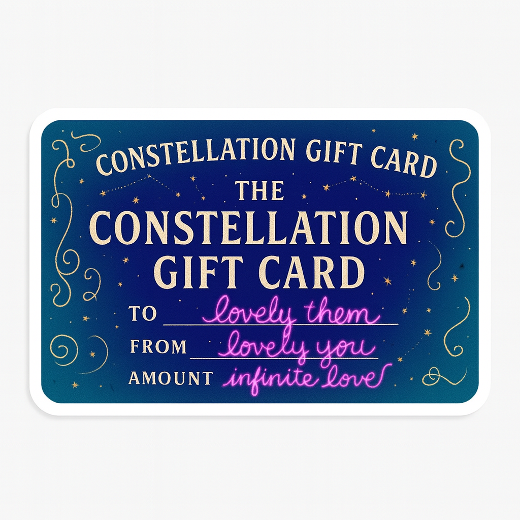 THE CONSTELLATION GIFT CARD