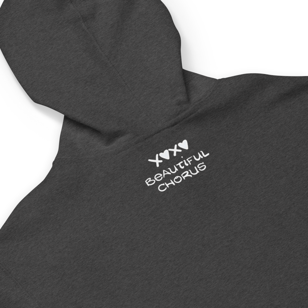 BEAUTIFUL CHORUS HEXAGON LOGO ZIP UP SWEATSHIRT